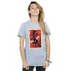 Marvel Womens/Ladies Spider-Woman Fight Cotton Boyfriend T-Shirt