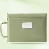 Waterproof File Organizer Double Layers Document Bag Portable Envelope Folder  for Office Supplies