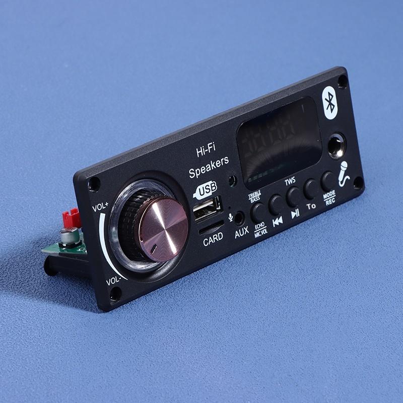DC 12V MP3 BT Декодирующая Плата Автомобильное Аудио MP3 Декодер BT 5.3 Без Усилителя USB TF FM Радио Модуль Цветной Экран MP3 Плеер