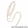 Handmade Woven Woven Tie Belt Adjustable Braided Waist Chain Ethnic Style Dress Belt