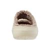 Crocs Classic Fuzzy Slippers Unisex Slippers Bone-White 207446-2YC