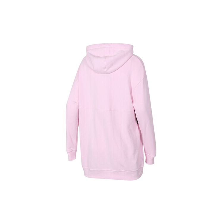 Nike Спортивный пуловер с капюшоном и логотипом, женские топы, розовый AV8291-663