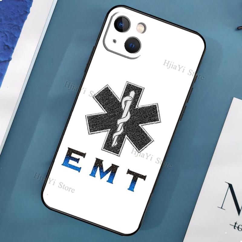 Чехол Emergency Medical Star of Life для iPhone 11 12 13 Pro Max Mini X XR XS Max 6 7 8 Plus SE 2020, задняя крышка телефона