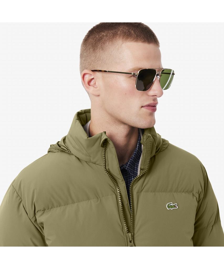 Lacoste Men'S High-Neck Duck Down Puffer Bh9052-55N E9F