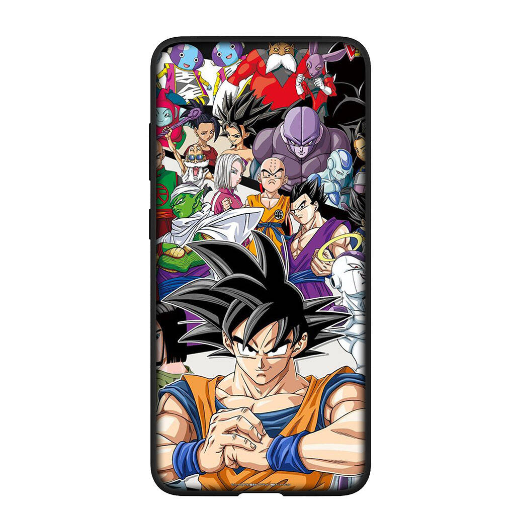 Phone Case for iPhone 17 15 16 Plus Xiaomi Poco X7 X6 F8 F7 M8 C85 C75 C71 Redmi Note 14 12 11 13 Pro Max A4 14C 13C Dragon Son Gokus Ball Z Silicone