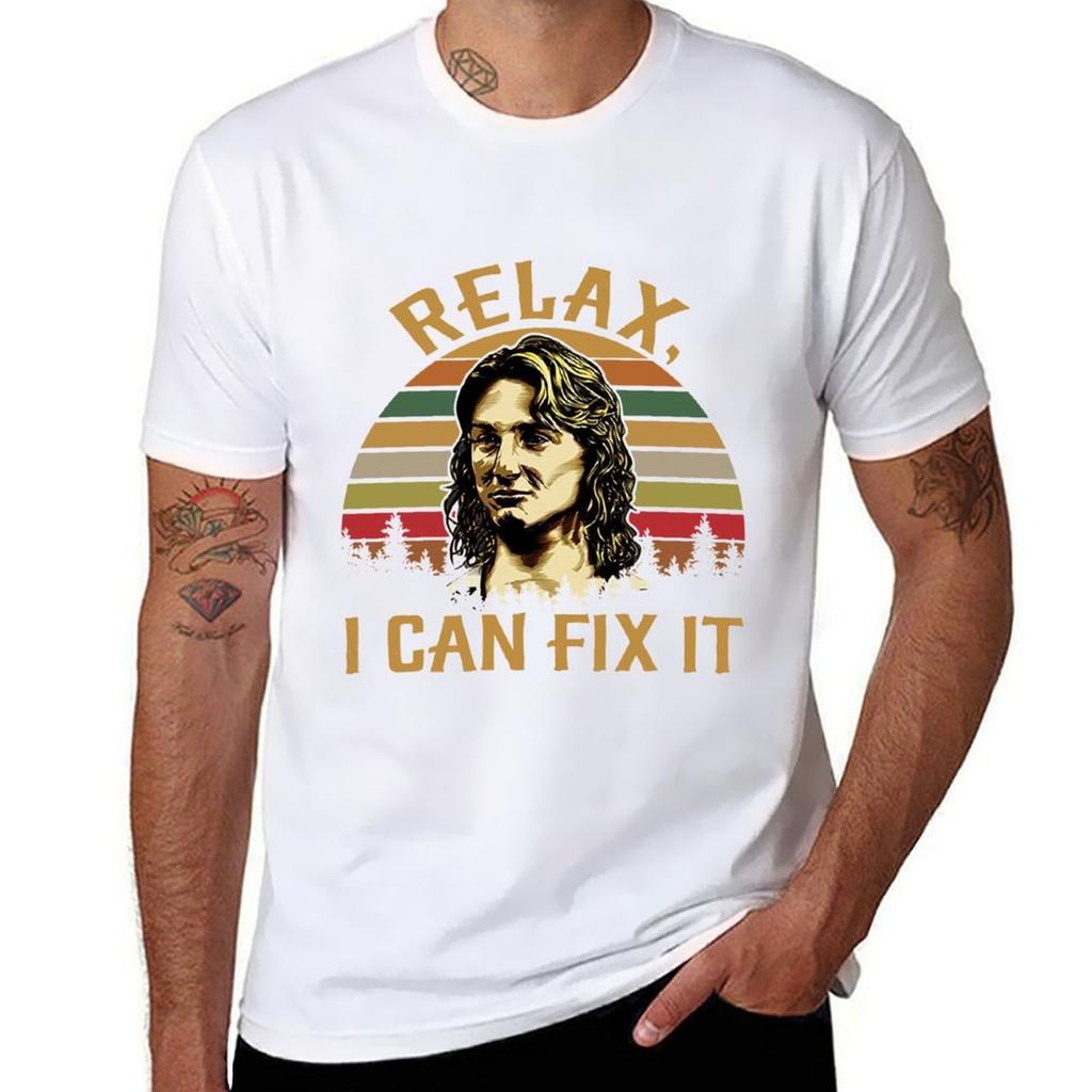 Relax I Can Fix It Tshirt Work Outdoor Short Sleeve Tee