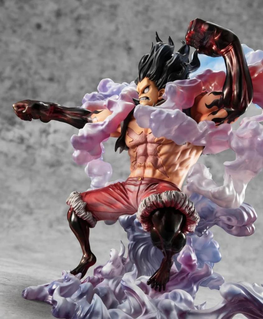 MegaHouse One Piece Monkey Luffy Gear 4 Snakeman окрашенная полная фигура Портрет Пиратов SA-MAXIMUM D. АБС и ПВХ