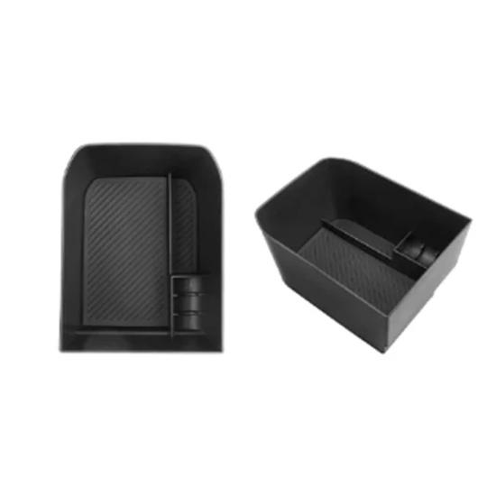 For Kia EV4 2025 2026 Center Console Armrest Double Layer Storage BoxCar Internal Organizer Tray Interior Accessories