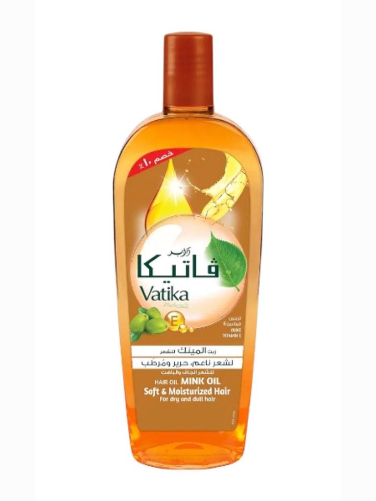 Hair Oil Mink oil - Enriched Mink, Olive & Vitamin E - 180ml - soft & moisturized Hair For dry and dull hair