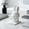 Durable Rabbit Shape Phone Holder Cute Bunny Holder, 3D Printed Animal Mobile Stand, Compact Stand Desktop Cell for Home Office Desk Decor Small Kids
