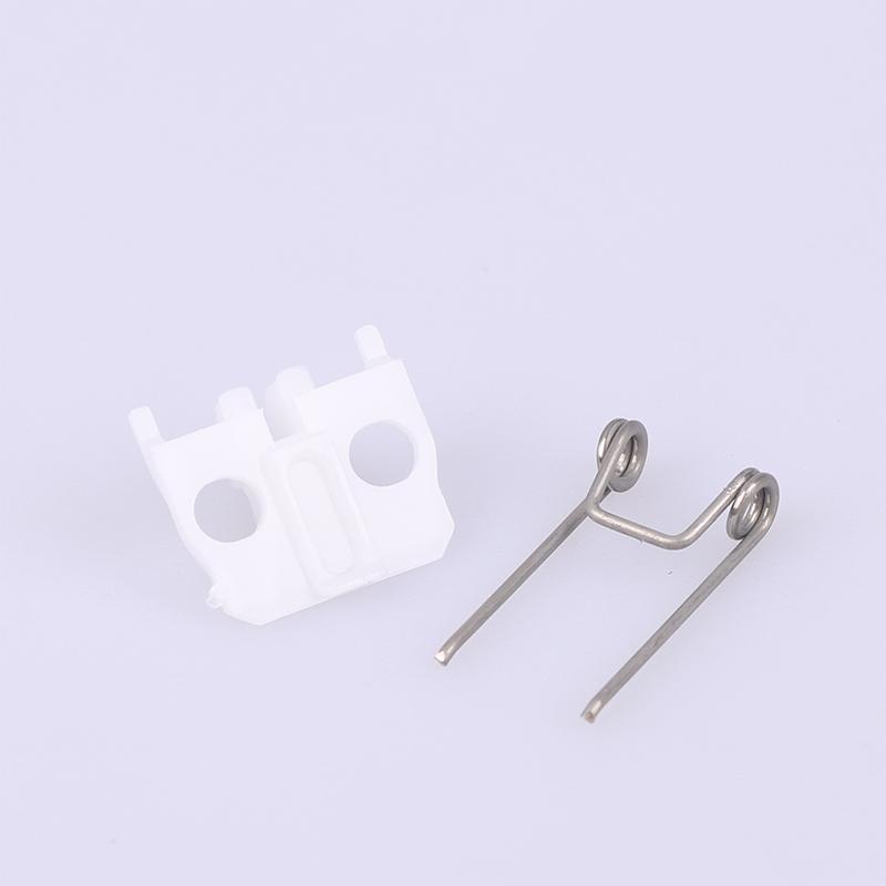 1Set Hair Clipper Swing Head Clipper Guide Block Clipper Replacement Parts With Tension Spring Clipper Accessories For 8081