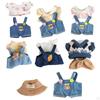 Mini 6 Inch Doll Clothes, Cute Clothes Suit, Hat, Comfortable for Girls,