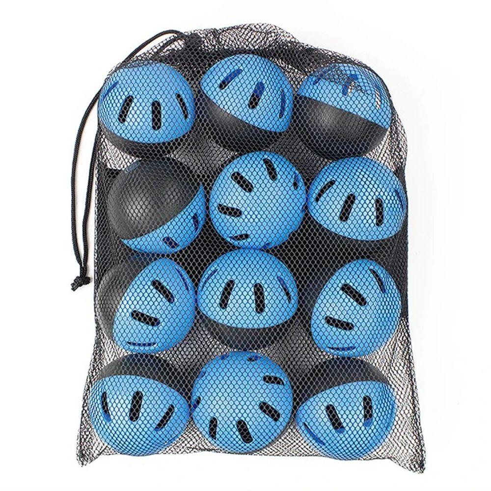 5PCS 74MM Airflow Balls Hollow Hole Softballs Plastic Baseball Practice Balls  Indoor