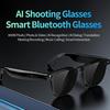 CY01 Smart Glasses: 800W Pixel Camera, AI Translation, Video/Meeting Recording, Object Recognition, Calls, Bluetooth Connectivity.