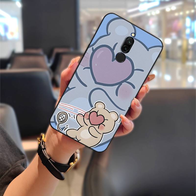 Парный противоударный чехол для телефона Xiaomi Redmi 8 Защитный пыленепроницаемый чехол для телефона Мягкий чехол Полная защита ТПУ Модный дизайн