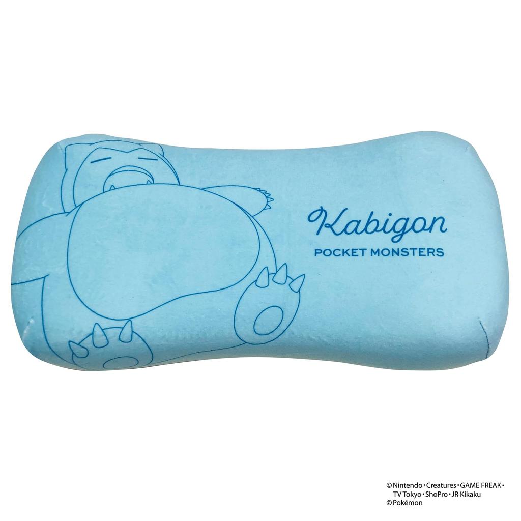 MORIPiLO Morishita подушка из пены с эффектом памяти Pokemon Snorlax 15x31 см, подушка для поддержки талии и спины, мягкая игрушка, подушка Pokemon Pastel Blue 4621202