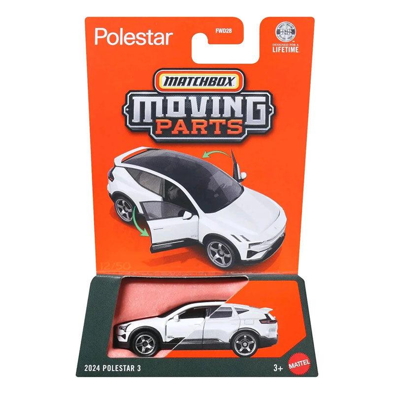 Matchbox FWD28-K Движущиеся части, GS4000 Polestar 3 Volkswagen,1:64 Литая модель автомобиля, Коллекция Подарочные игрушки для ребенка