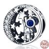 Authentic Sterling Tone Charms Hollow Family Tree Beads Fits Charm Bracelets Jewelry DiyFashion Charm