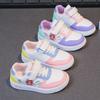 Туфли для девочек на мягкой подошве Модная детская спортивная обувь Нескользящие повседневные туфли для девочек Простая детская обувь Многофункциональная обувь для скейтборда