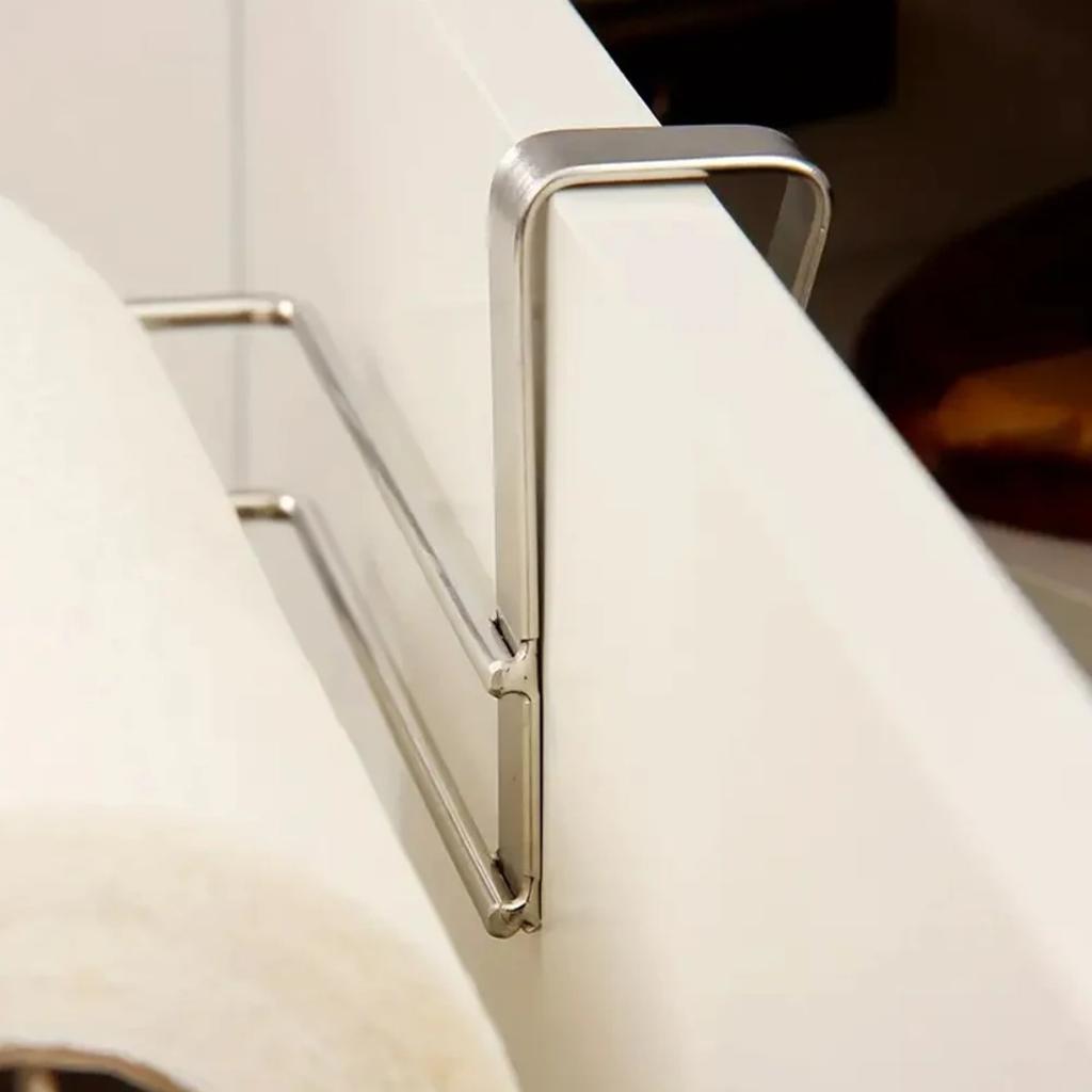 Держатель для бумажных полотенец из нержавеющей стали, настенный, без сверления, для кухни, ванной комнаты, органайзер для туалетной бумаги, аксессуары для ванной комнаты