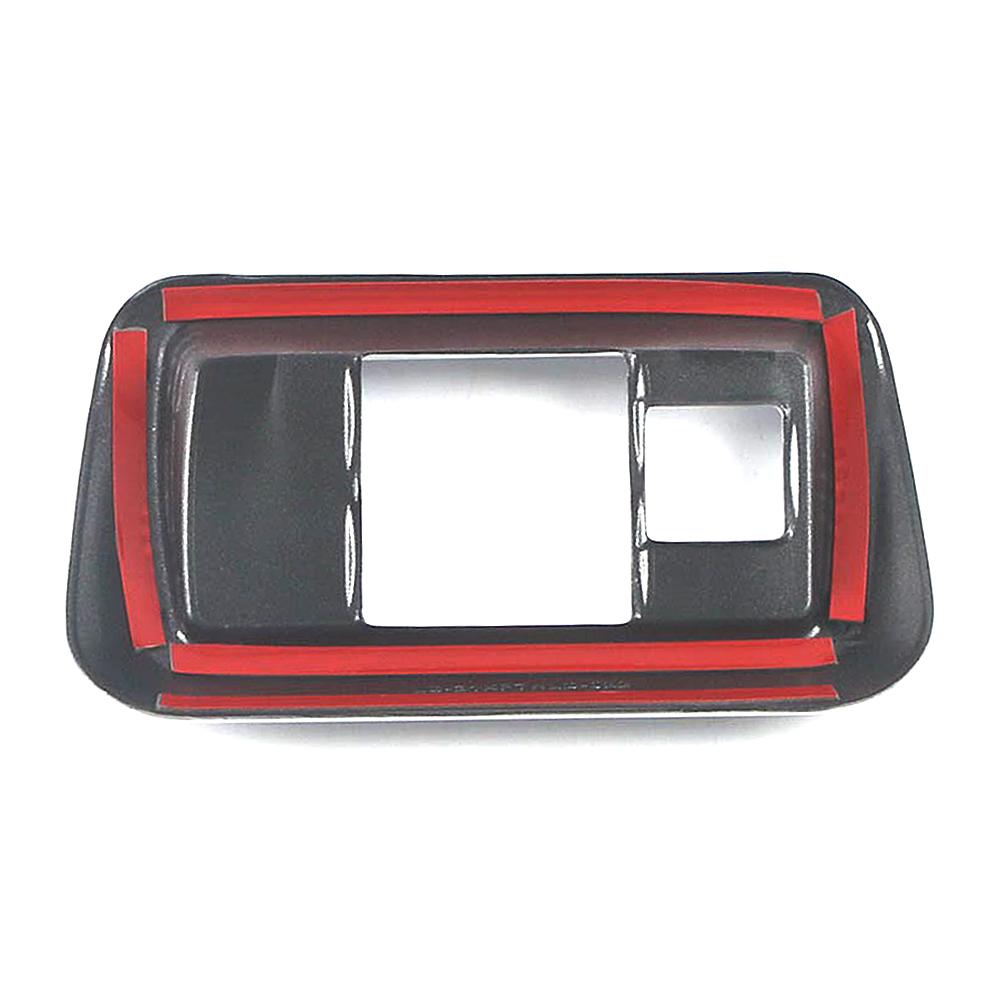 Для Toyota Highlander XU70 2024 года выпуска, аксессуары для салона автомобиля, молдинги, стильная центральная часть управления, отделка из углеродного волокна