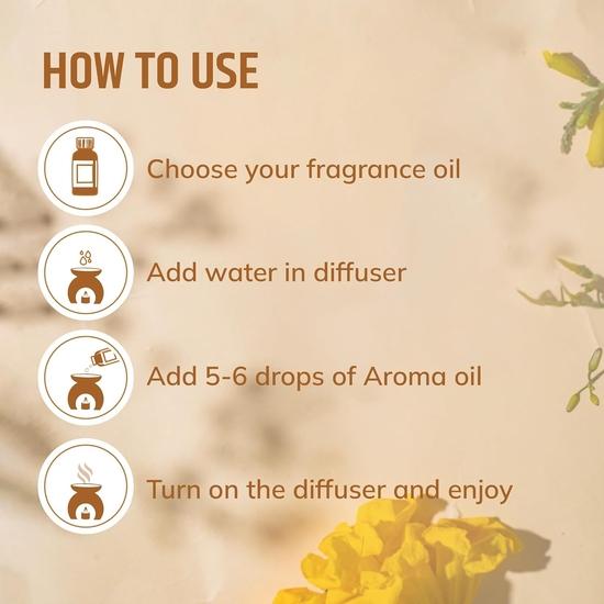 Ароматическое масло Aromahpure |15 мл| Иланг-Иланг Аромамасло для ароматизации дома | Лучшее для ароматерапии | Используется в диффузорах, свечах, освежителях воздуха