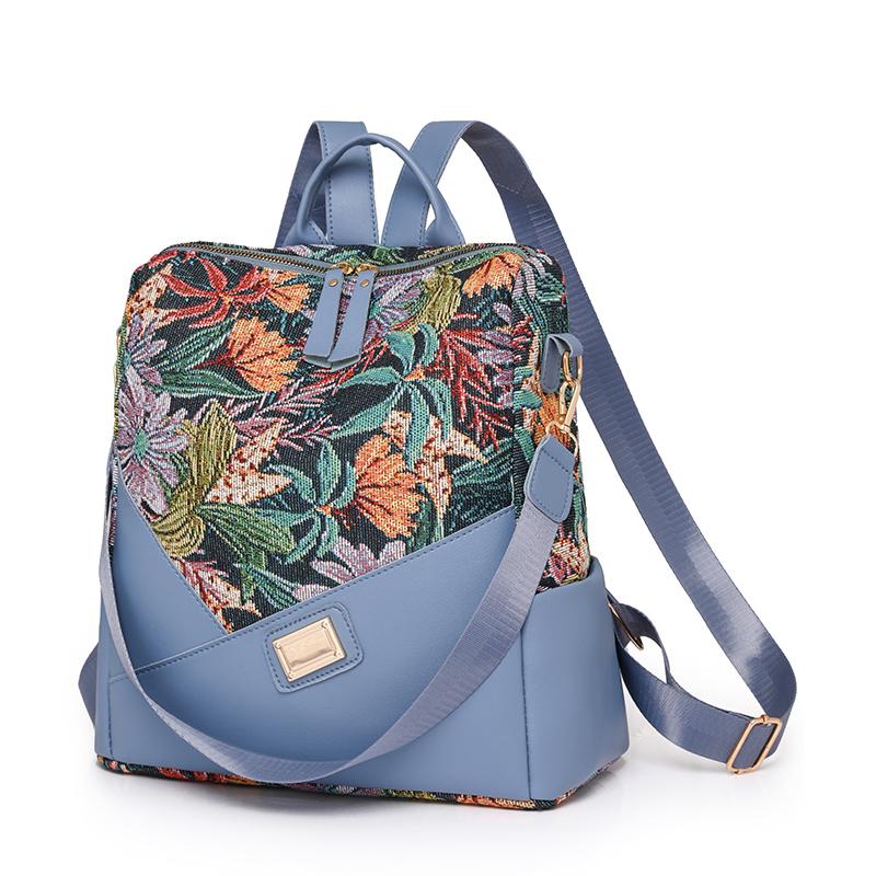Women's Backpack Large Capacity Printed Travel Backpack