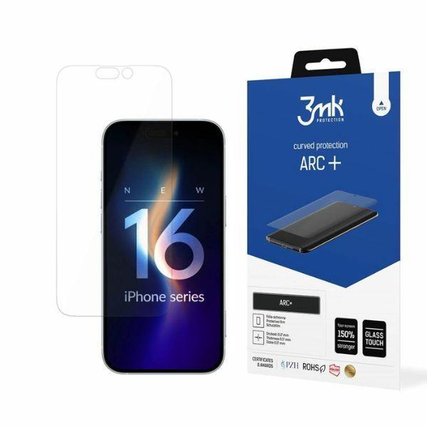 Folia ochronna do iPhone 16 Plus 3MK ARC+ Fullscreen