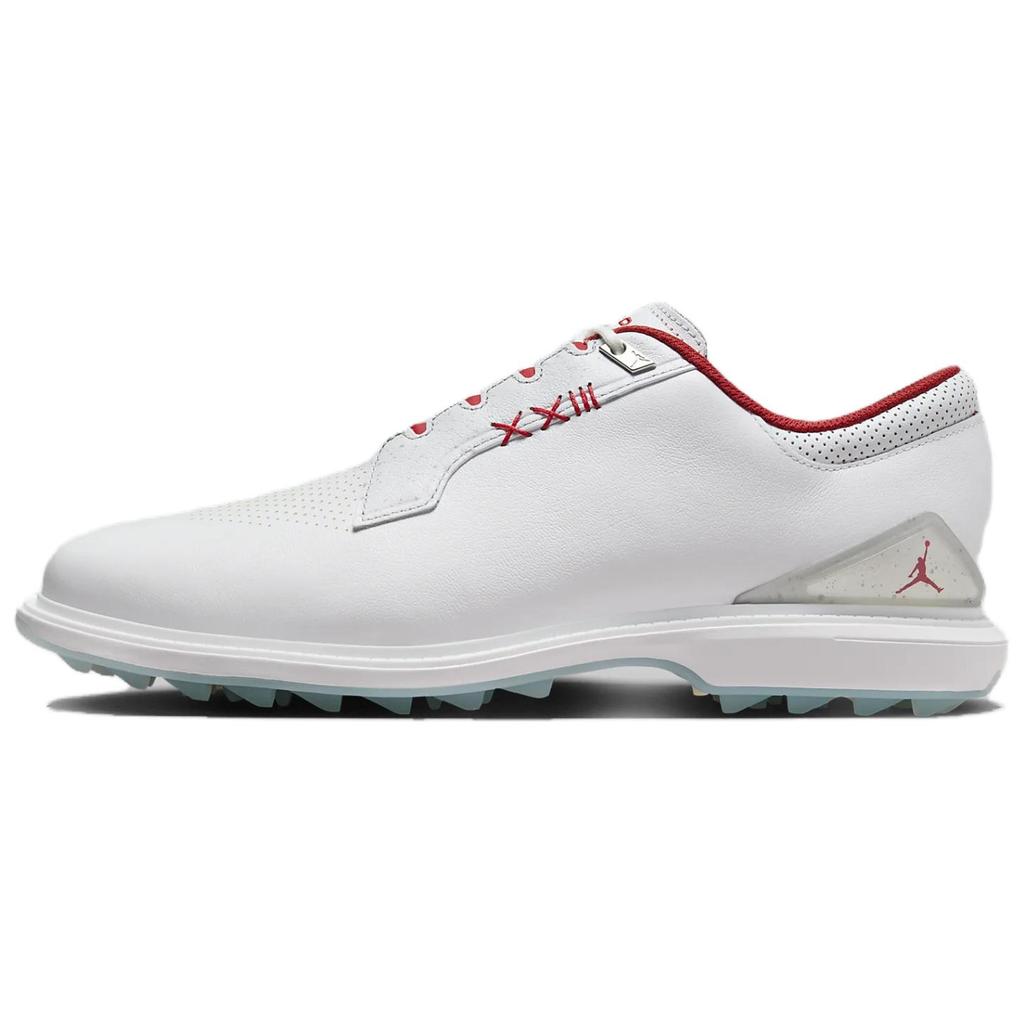 Air Jordan ADG 5 Wide White Fire Red Unisex Sneakers Metallic-Silver Blue-Tint FQ7874-101