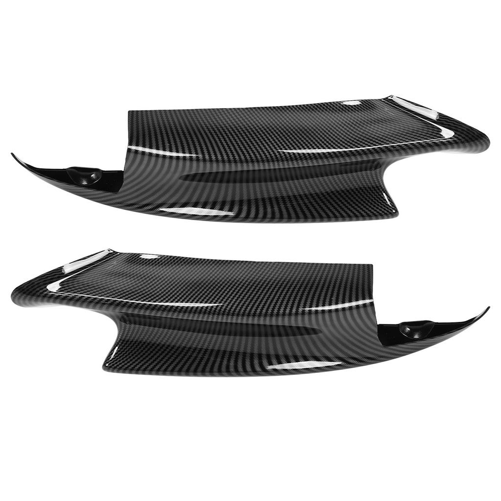 Pair Front Bumper Spoiler Lip Deflector Splitter Fit for E90 E92 E93 M3 2007?2012Glossy Black