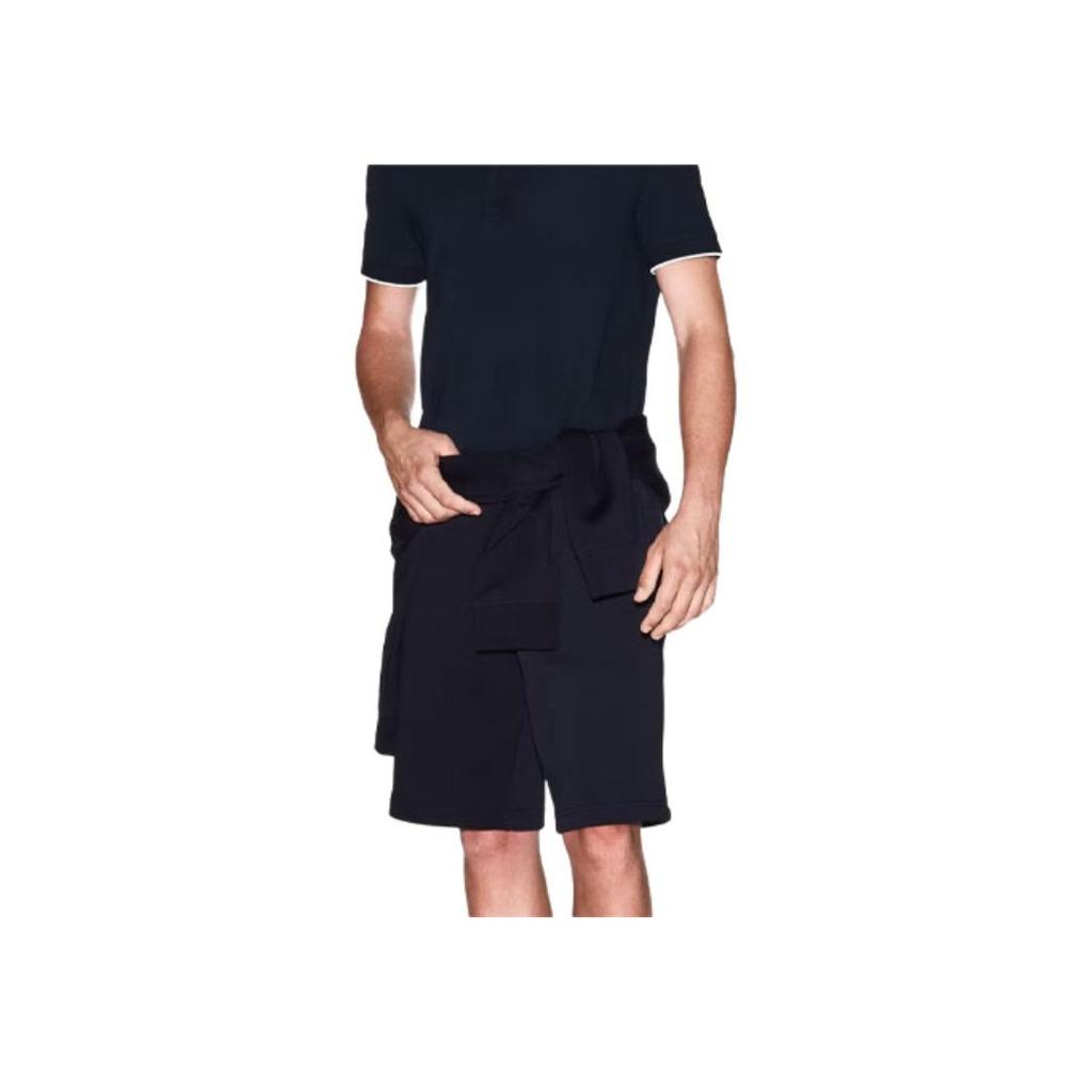 Armani Exchange Мужская футболка-поло SS26 приталенная с пуговицами, короткий рукав, топ XM001285-AF10366-UB101