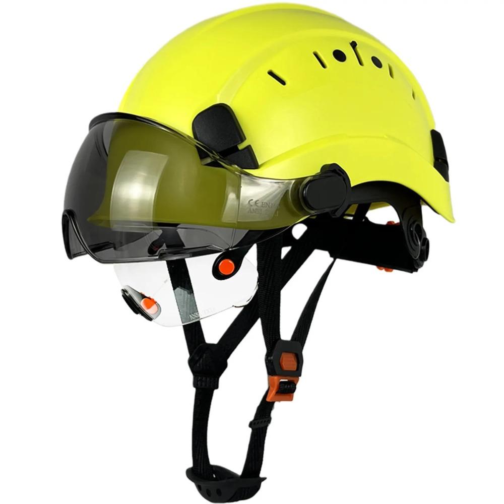 Safety Helmet Hard Hat With Visor FREE Goggles Construction Site Hard Hat Worker Protection