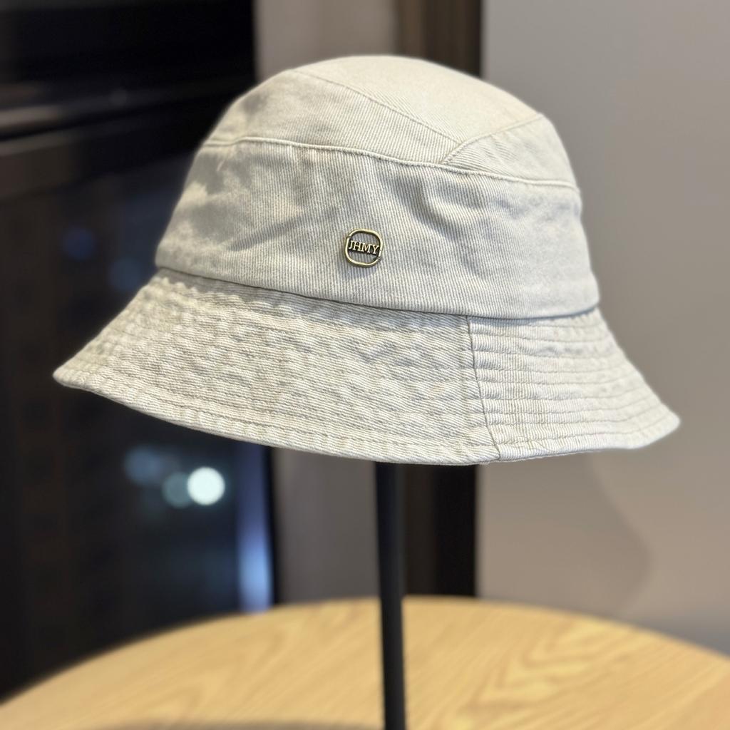 2026Simple retro washed distressed fisherman hat for women, new spring-summer style, makes the face look smaller, versatile sun-shading bucket hat