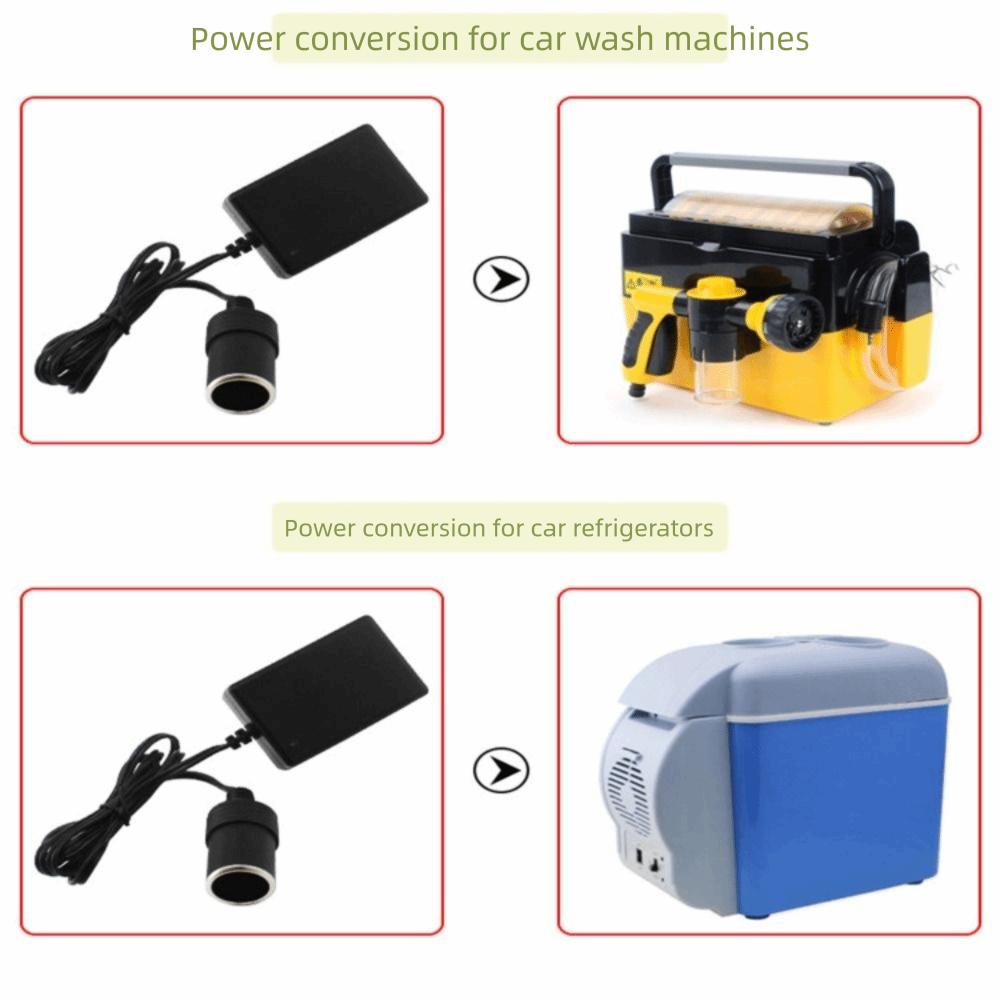 110V 220V Input DC Power Converter 12V 5A Output Car Inverter AC Power Converter Car Refrigerator