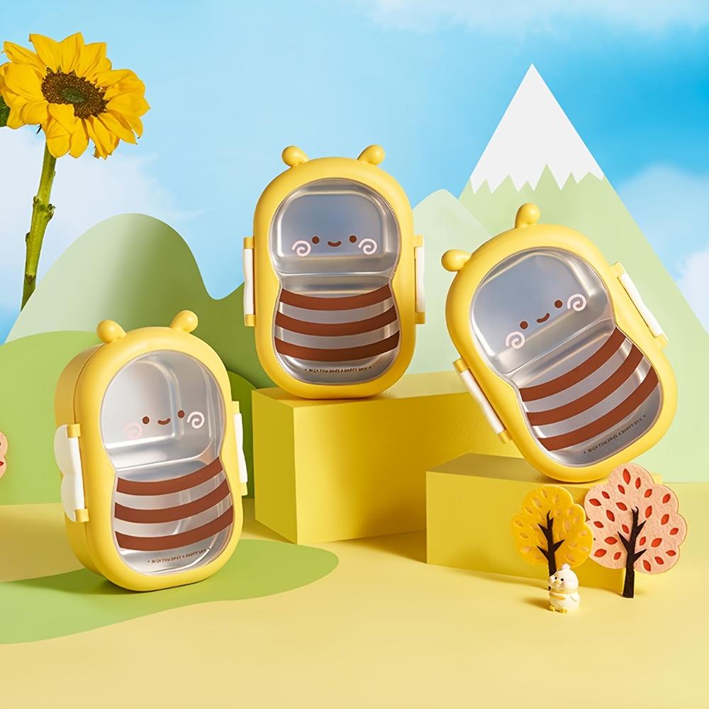 Stainless Steel Lunch Box Kids School Bento Box Kid Sealed Portable Food Containers Separate Heatable Lunchbox Kitchen Organizer