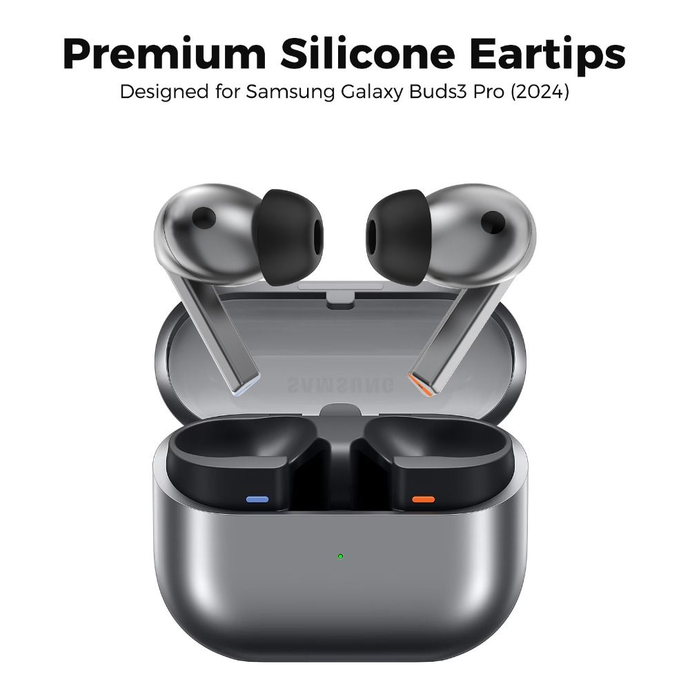 1Pair Silicone Earphone Eartips Ear Plugs for Samsung Galaxy Buds 3 Pro Earphone Accessories