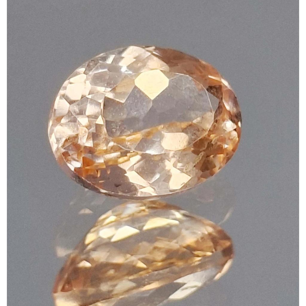 Fabulous Padparadscha Sapphire Natural Oval Cut 8-10 Ct Certified Gemstone
