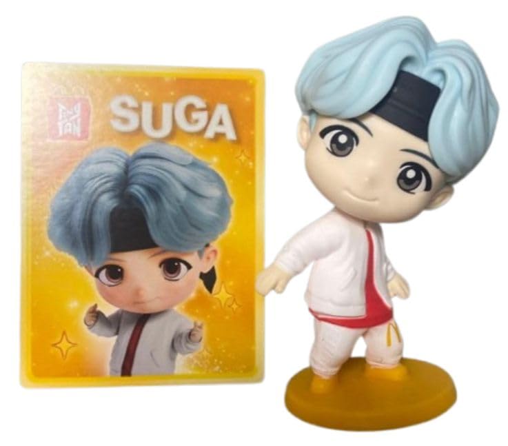 BTS Tiny Tan Tiny Tan Эксклюзивное сотрудничество в Корее SUGA Минсуга Юнги Юнги McDonald's