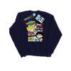 DC Comics Womens/Ladies Chibi Super Friends Dance Sweatshirt