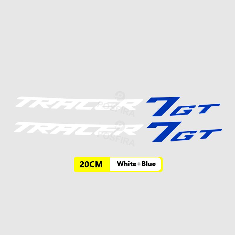 POSFIRA Мотоциклетные наклейки Водонепроницаемые наклейки для Yamaha Tracer 7 GT 700 Аксессуары Tracer7 2018-2024 2023 Наклейки для мотоцикла
