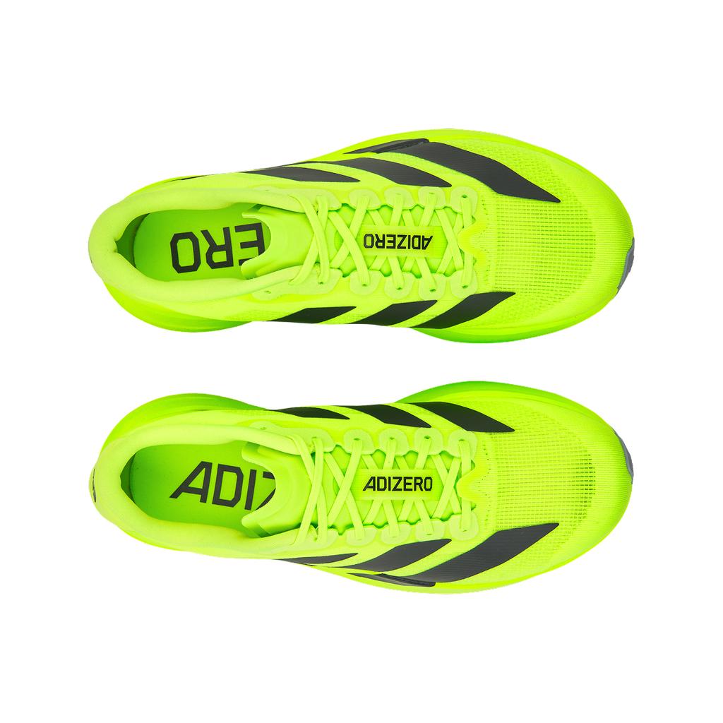 adidas Мужские кроссовки Adizero Evo SL Lucid Lemon Зеленый Core-Black Metallic-Silver JR3416