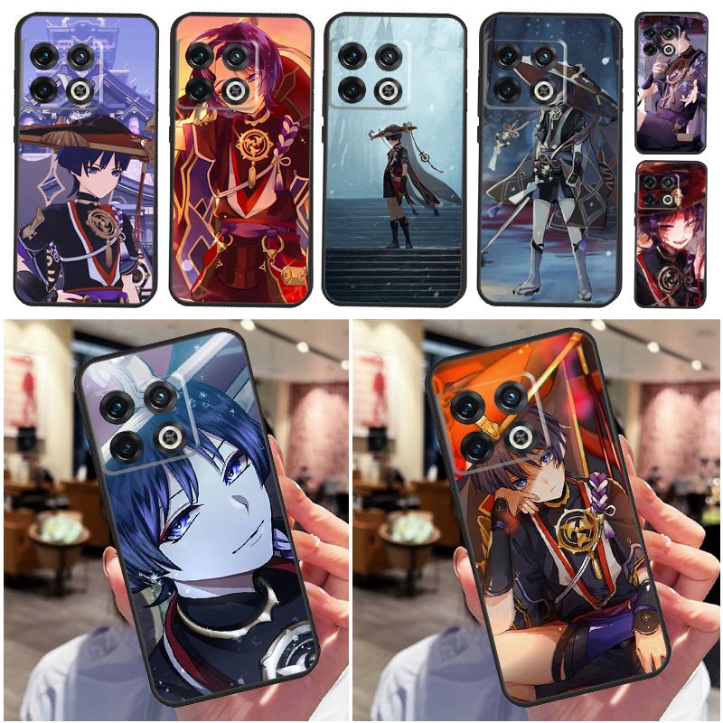 Чехол Scaramouche Genshin Impact для OnePlus 8T 10T 13 13R 12 12R 11 10 Pro OnePlus Nord CE 4 2 3 Lite N30 N20 N10 Case