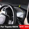 Для Toyota RAV4 RAV 4 2024 Карбоновая накладка на рамку приборной панели автомобиля, внутренняя отделка, аксессуары