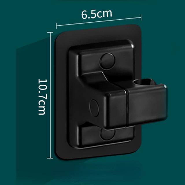 Держатель для душевой лейки Регулируемый настенный держатель для душа Самоклеящаяся насадка для душа Ручной кронштейн Аксессуары для ванной комнаты