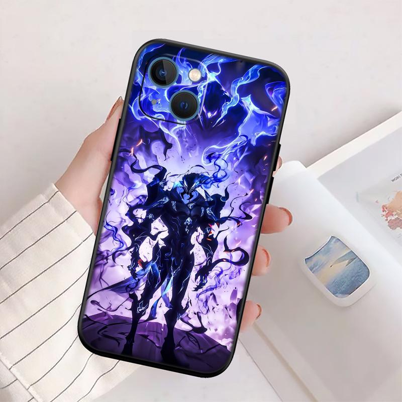 QE3 Anime Sung JinWoo Case for Samsung Galaxy M06 M15 M16 M35 M55 M56 A36 A42 A50 A50S A51 A52 A32 A33 A05 A05S A06 A16 A20