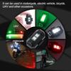 LED Anti-collision Warning Light Universal 7 Colors Mini Signal Light Drone with Strobe Light Turn Signal Indicator Motorcycle