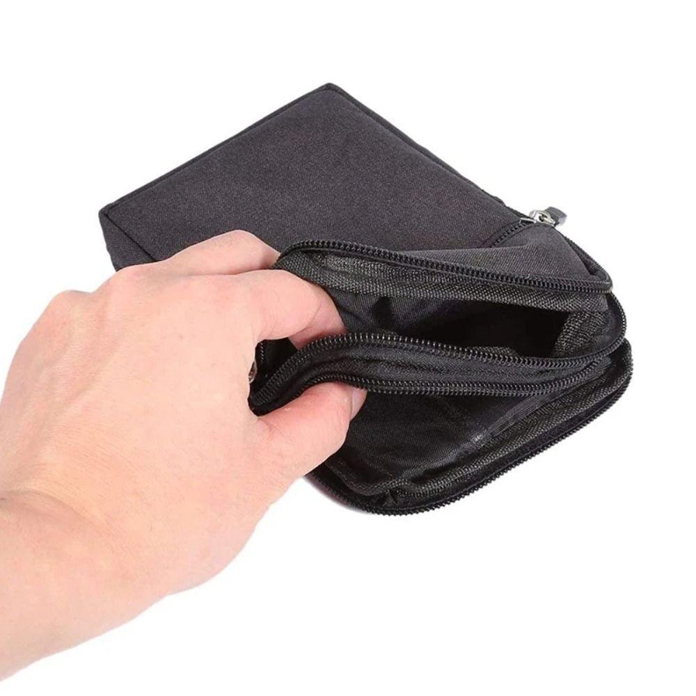 Carrying Case Outdoor Phone Pouch Three Layers Mobile Phone Waist Packs  Mobile Phone Bag