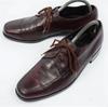 70-е 1976? Винтажные кожаные туфли Florsheim Goodyear с U-образным мыском 9D / 26.5 красно-коричневые(ИСПОЛЬЗОВАЛ)