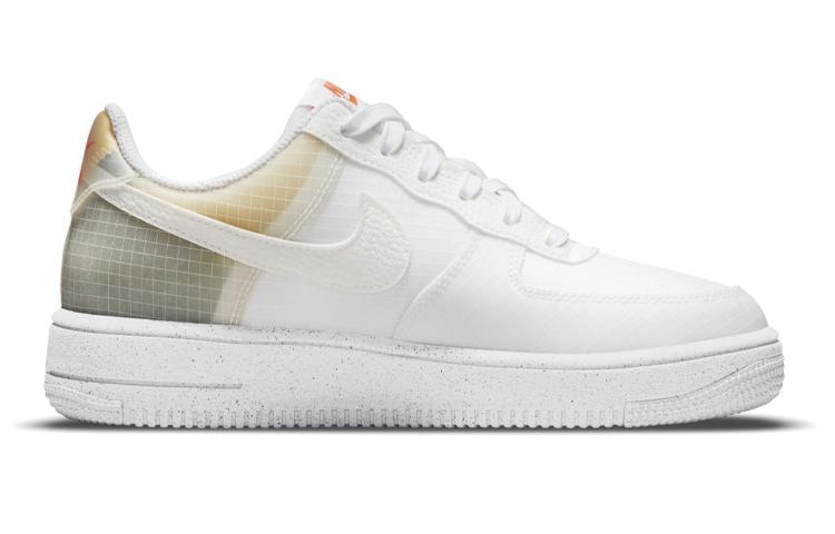 Nike Air Force 1 Crater 'Move To Zero - Белый Оранжевый' GS DH4339-100