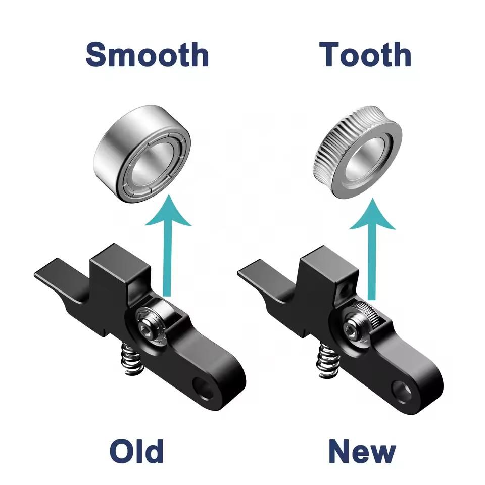 Новый улучшенный металлический экструдер 1,75 мм с рычагом уровня для Artillery Genius Sidewinder X1 X2 Hornet Titan Aero Экструдер Прижимное колесо